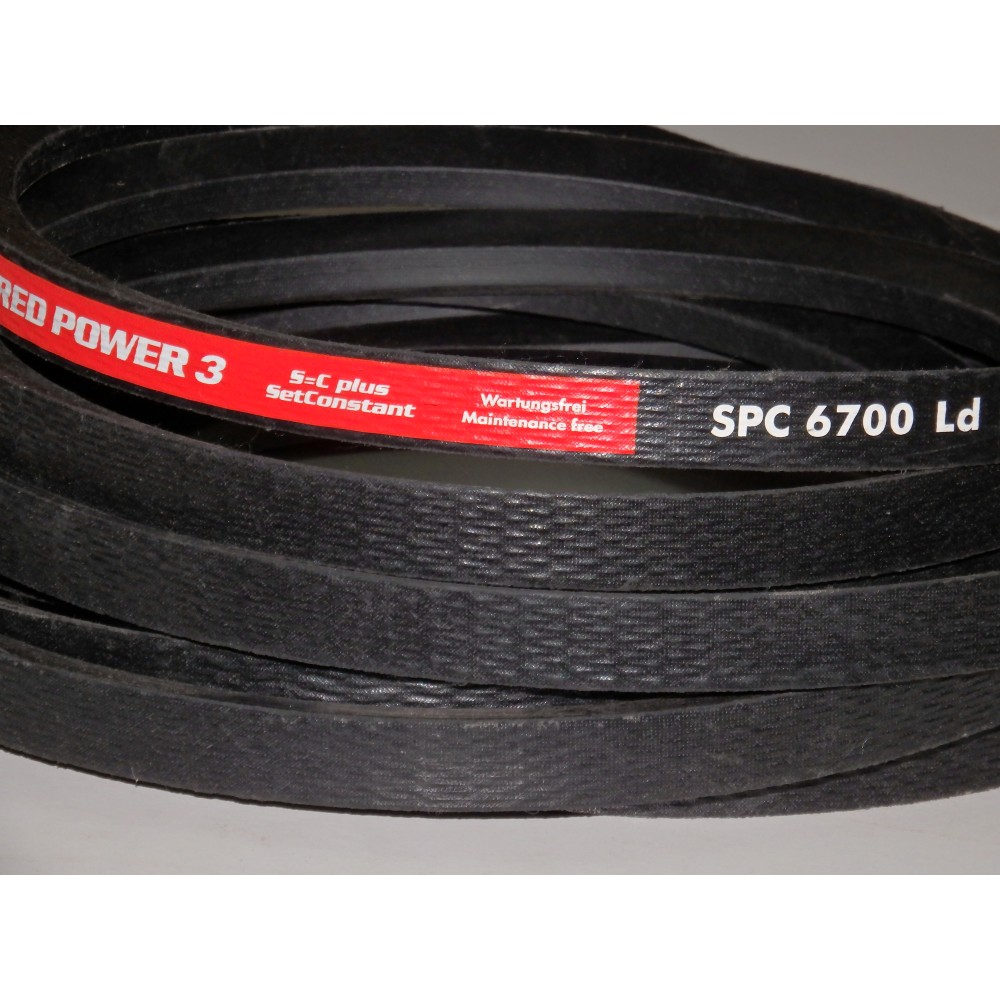 SPC-6700 diržas Optibelt Red Power 3