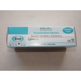 Pirštinės vienkartinės nitrilinės L (100vnt,) 5gr.