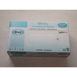Pirštinės vienkartinės nitrilinės M (100vnt,) 5gr.
