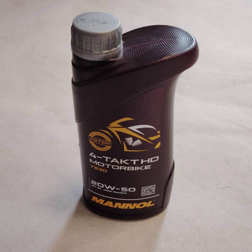 20W50 HD 4-TAK alyva Mannol Motorbike 1L 7830,
