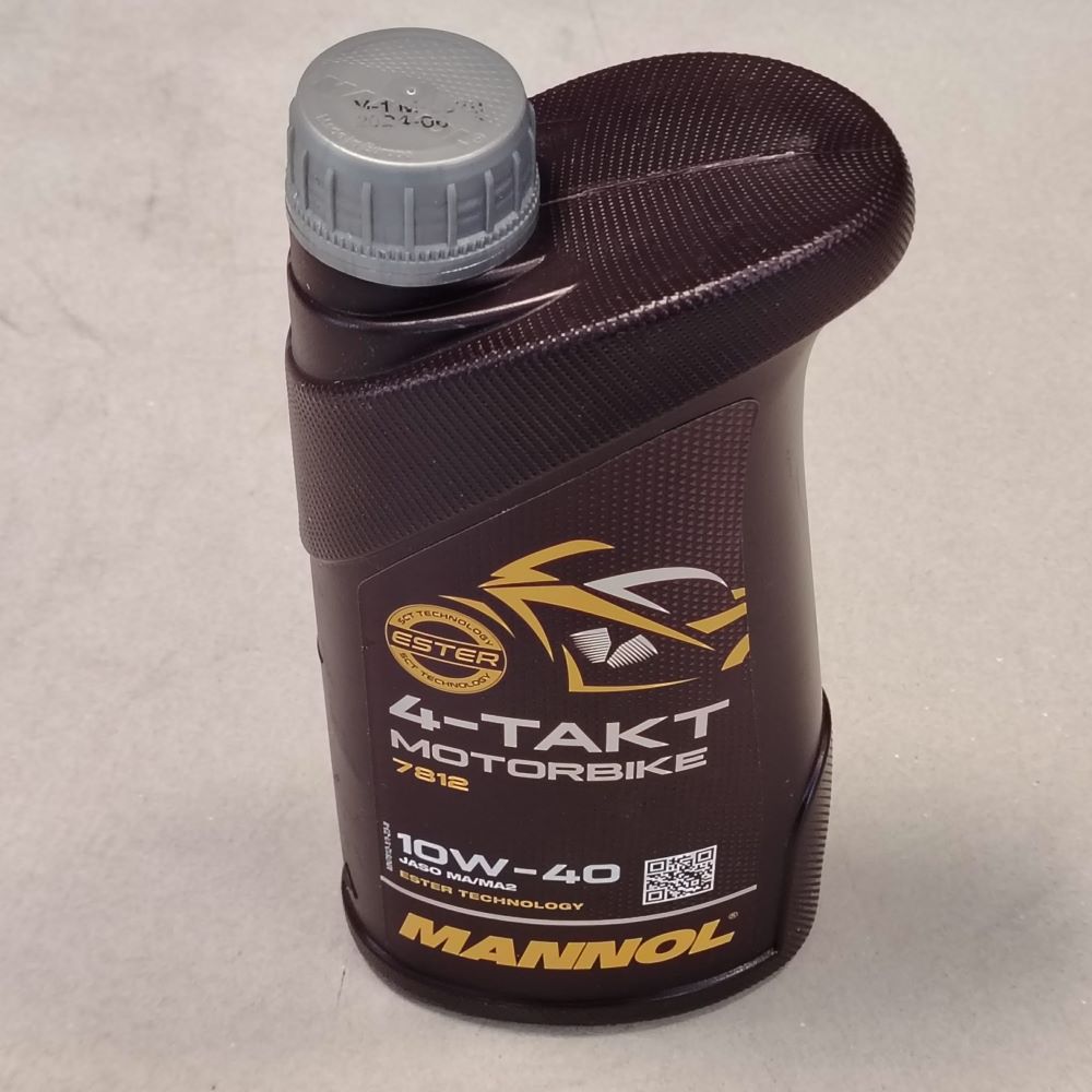 4-TAK alyva Mannol  Motorbike 10W40  1L  7812,