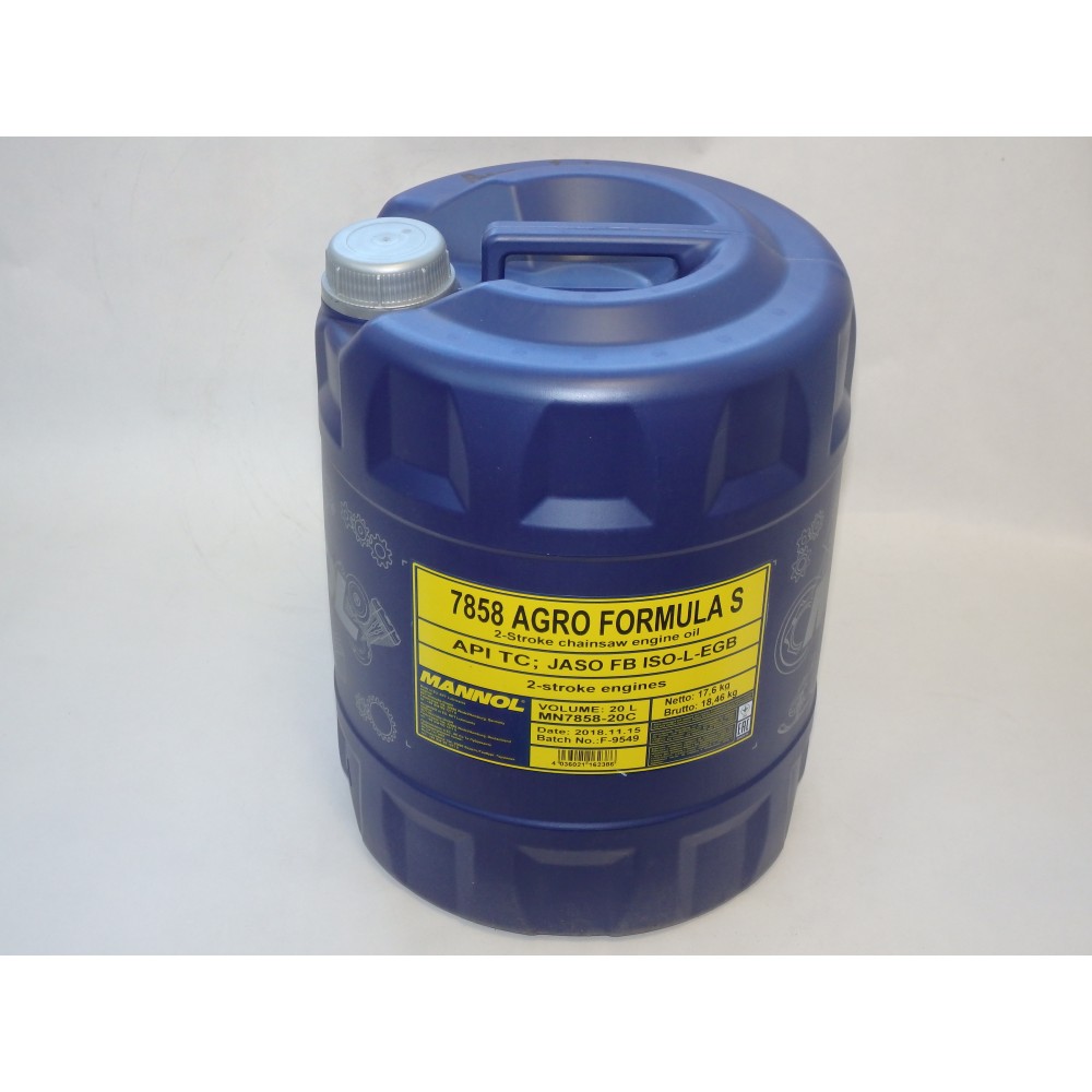 2-TAKT alyva Mannol  AGRO Formula  7858 pusiau sintetinis