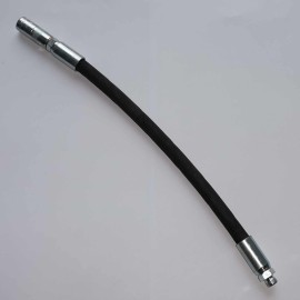 Tepimo žarnelė guminė 30cm. su antgaliu