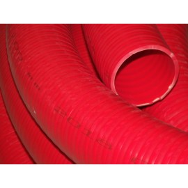 F-100 žarna PVC įsiurbimo  CF red