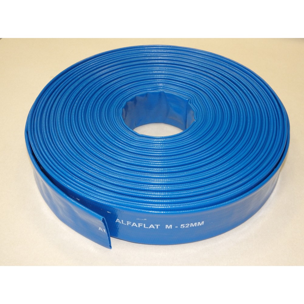 F-52 žarna PVC Alfaflat  6bar. mėl.