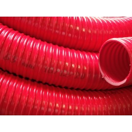 F-63 žarna PVC įsiurbimo CF red